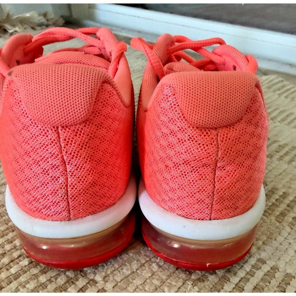 Nike 869994-600 Kids 6Y Air Max Sequent 2 Bright Crimson Mesh Running Shoes - Picture 5 of 13